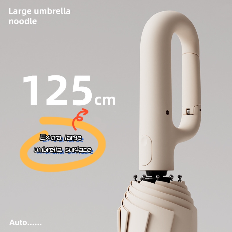 Golf Umbrella Large - 特大強化耐風雨兼用UV耐性全自動リングバックル傘