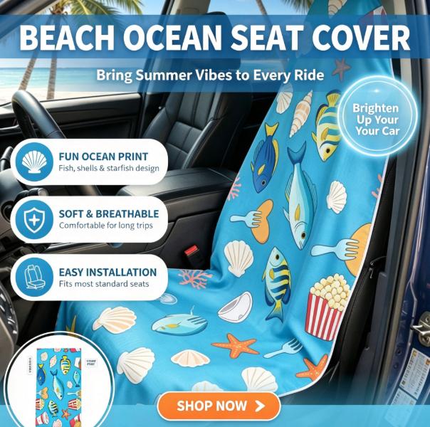 Golf Towel - 2-in-1ビーチタオルカーシートカバー、速乾性、砂よけ、吸水性、車両シートプロテクタークッション、水泳、ビーチ、キャンプ用