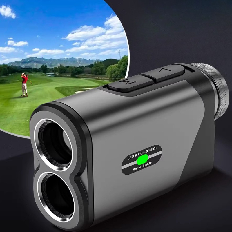 Golf Rangefinder - ミニゴルフレーザー距離計屋外ポータブルゴルフ距離計長距離距離計ハンドヘルド金属スポーツ用品