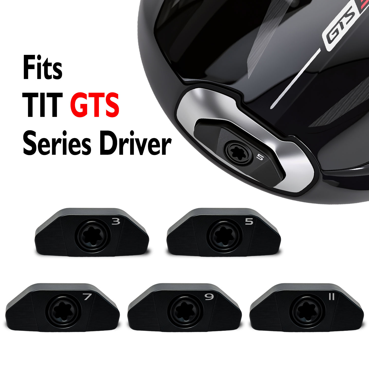 Golf Equipment Weight - 1 個のゴルフクラブウェイト、タイトリスト GTS2 GTS3 GTS4 ドライバーヘッドフェアウェイウッドと互換性あり、3g/5g/7g/9g/11g