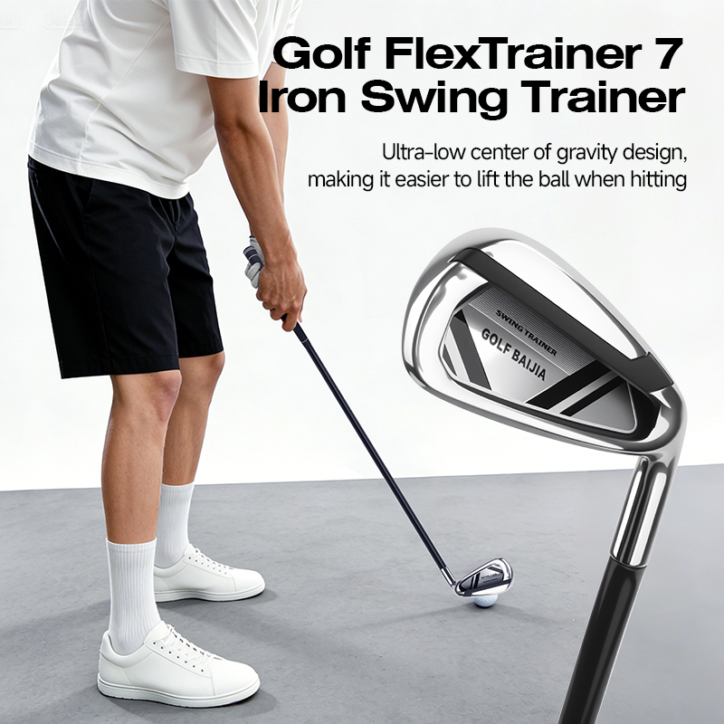 Golf Equipment Weight - セブンアイアン ゴルフ加重スイング練習スティック - スイング矯正装置 ゴルフトレーニング用に特別に設計された器具
