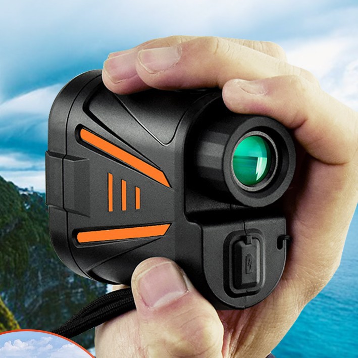 Golf Rangefinder - 高精度ゴルフレーザー距離計充電式ポータブル屋外ゴルフアクセサリー