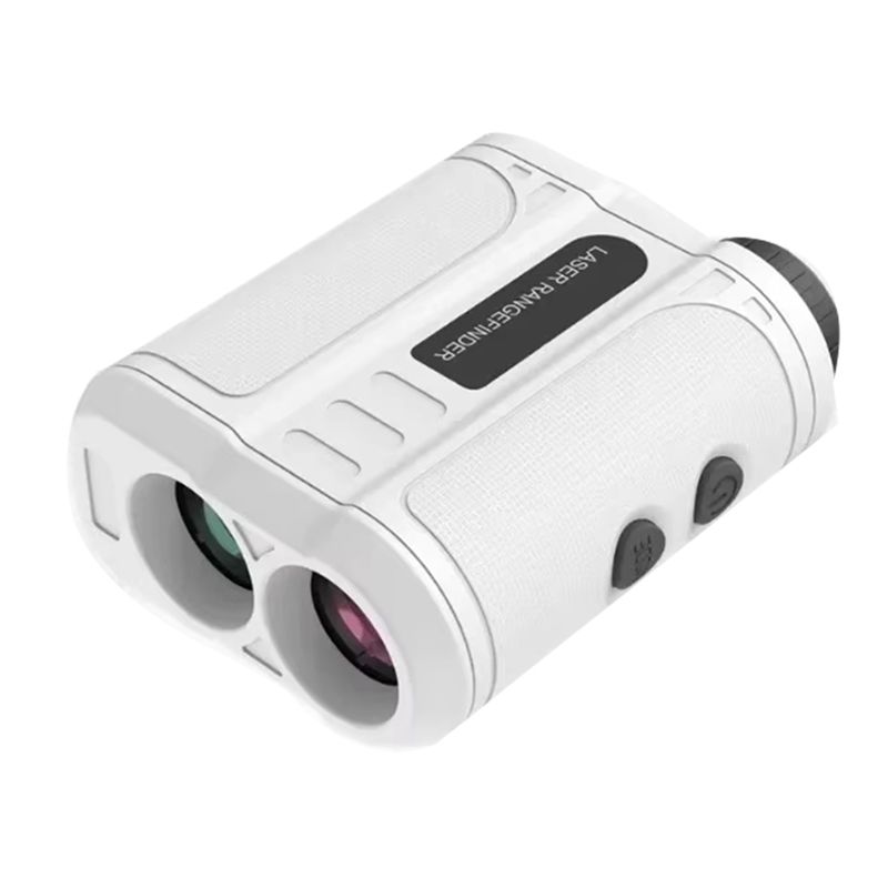 Golf Rangefinder - ゴルフ用レーザー距離計、屋外用500m望遠鏡、フラッグロック機能付き、傾斜補正機能、距離測定機能、ゴルフや狩猟に最適、単眼鏡タイプ - AEF7