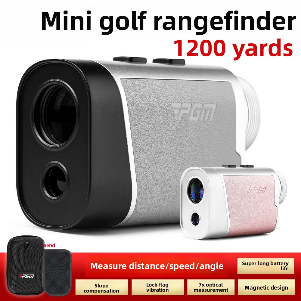 ゴルフ用レーザー距離計 ミニポケット版 スロープ補正機能付き - Golf Rangefinder のレビューと価格