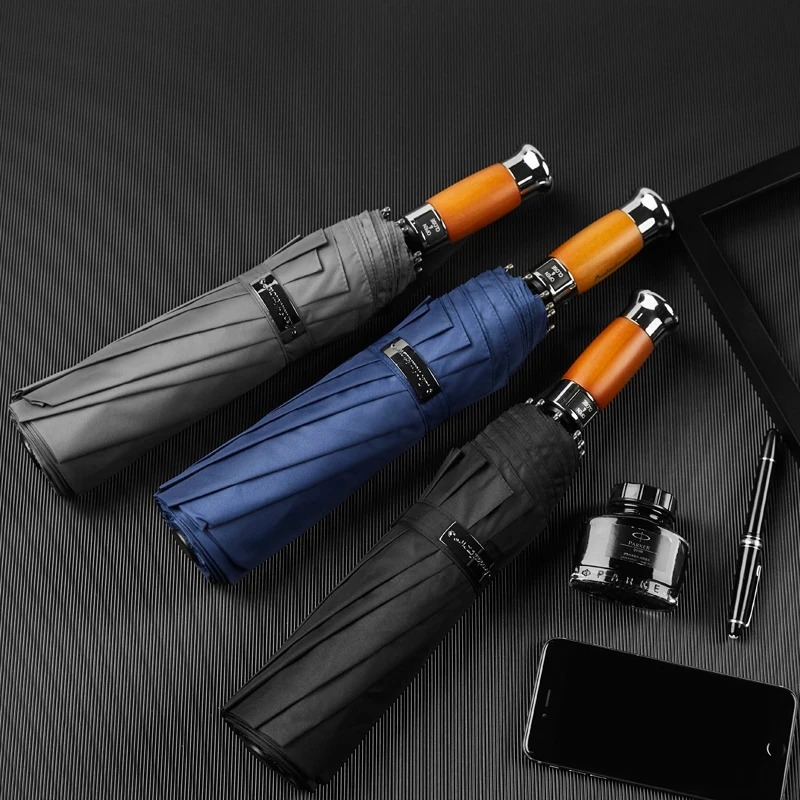 純正ブランド大型傘 メンズ ビジネス 1.2メートル 全自動 - Golf Umbrella Large のレビューと価格