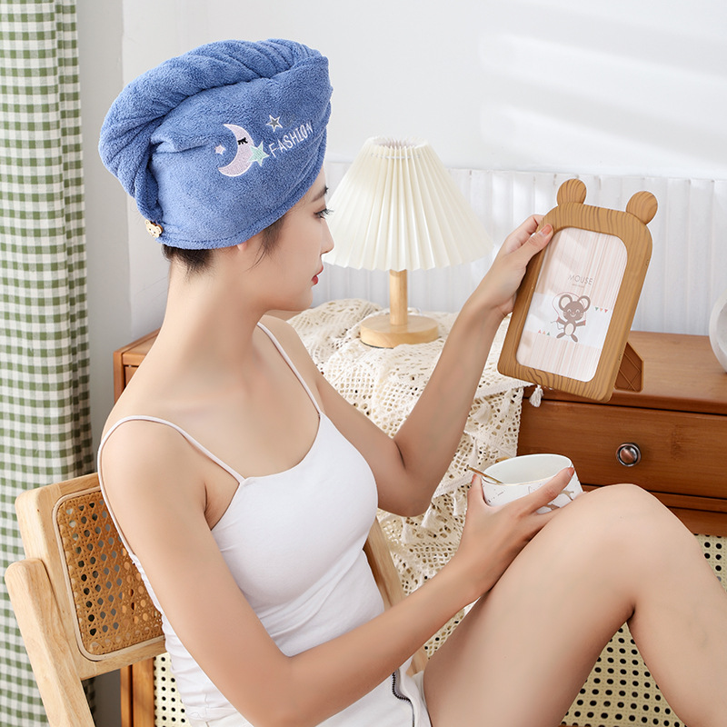 1pc 速乾性ヘア帽子超吸収性ソフト浴室女性ヘッドタオル女の - Golf Towel のレビューと価格