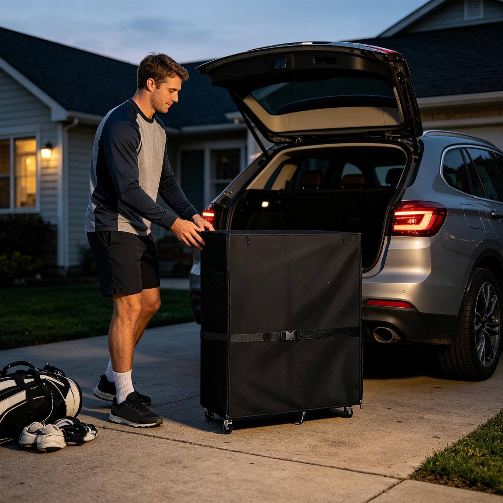 ゴルフバッグ収納用ガレージオーガナイザー、防水・防塵・紫外線 - Golf Bag のレビューと価格