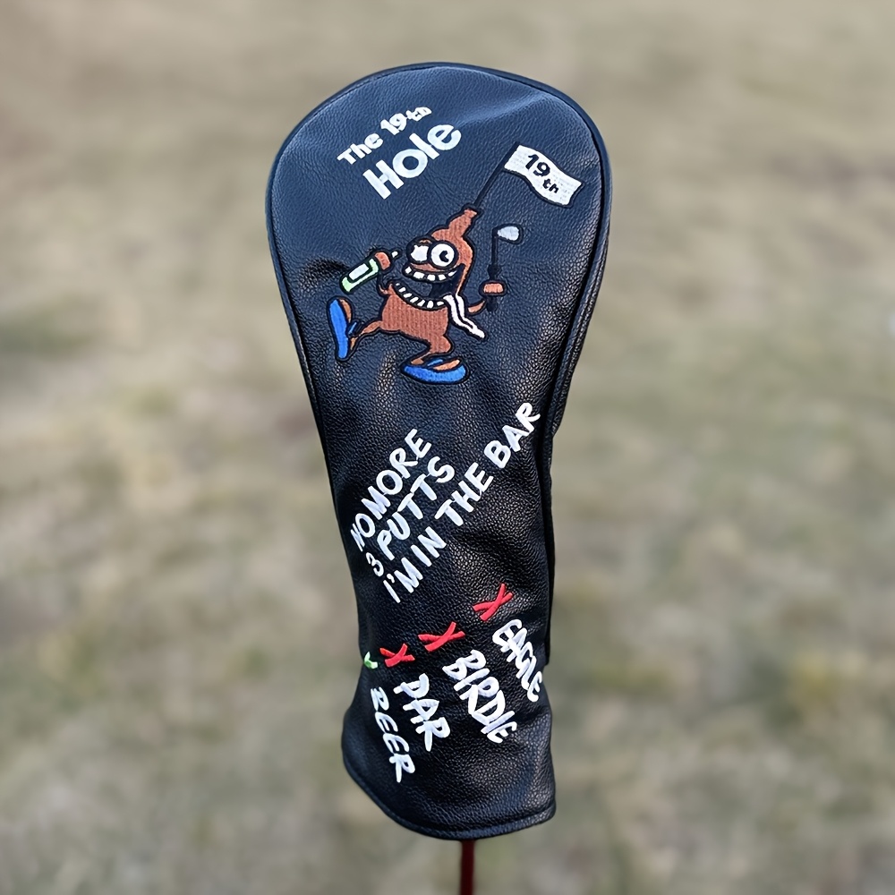 1個/4個セット 漫画風海賊柄ゴルフヘッドカバー、PU素材と - Golf Driver のレビューと価格