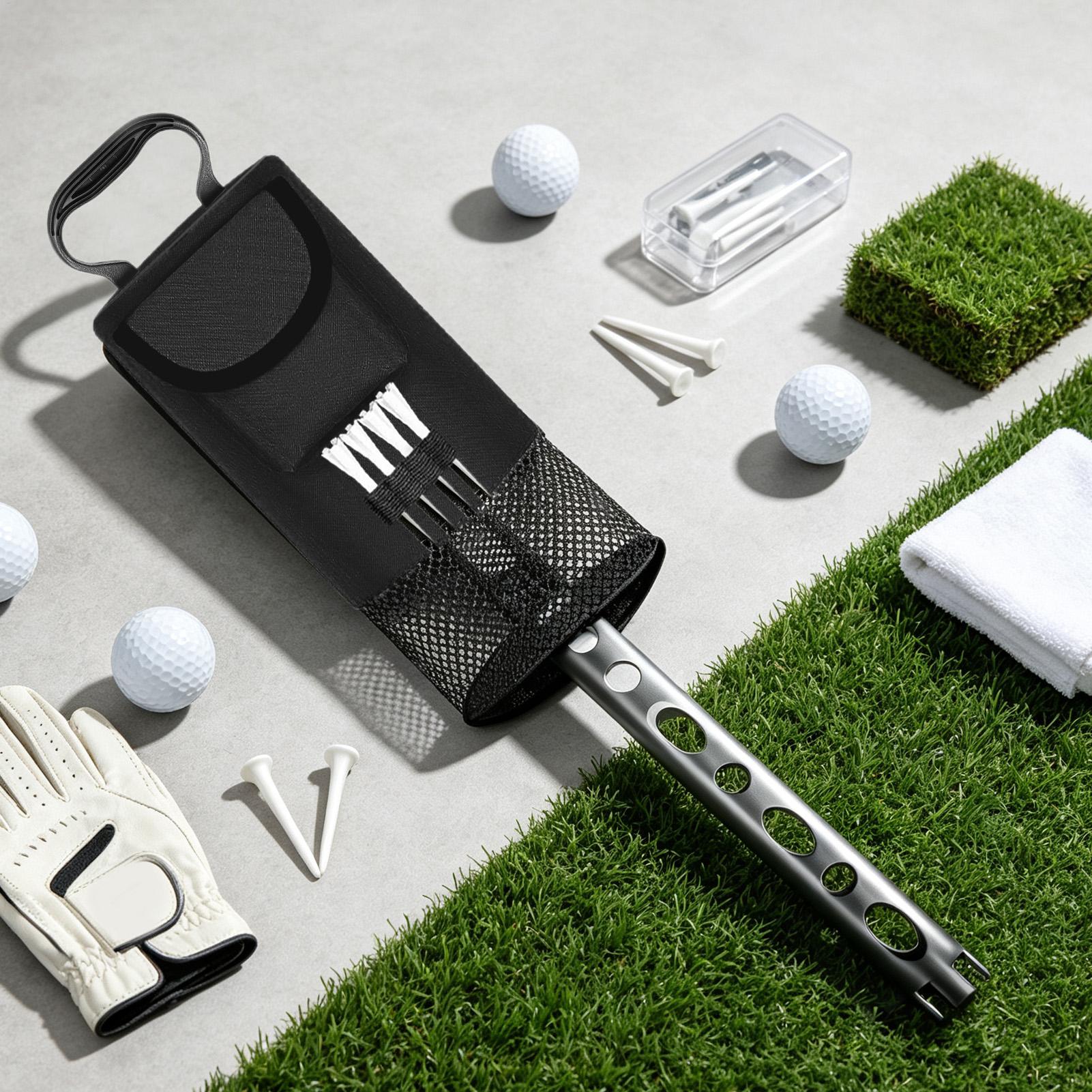 シャガーバッグ ゴルフボール用 取り外し可能な高耐久ナイロン - Golf Bag のレビューと価格