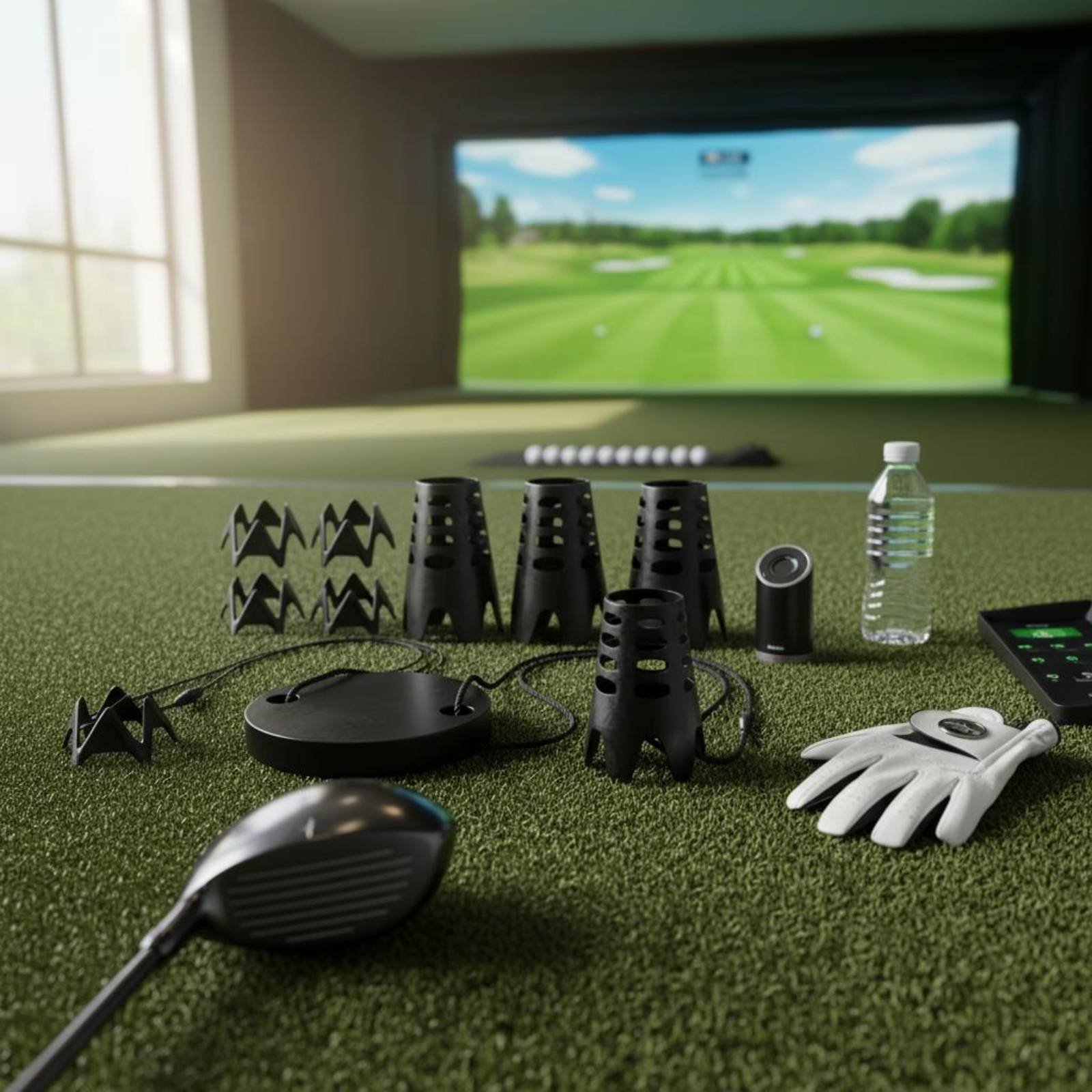 ゴルフティーウェイトセット 高さ調節可能 ゴルフティーコーチ - Golf Equipment Weight のレビューと価格