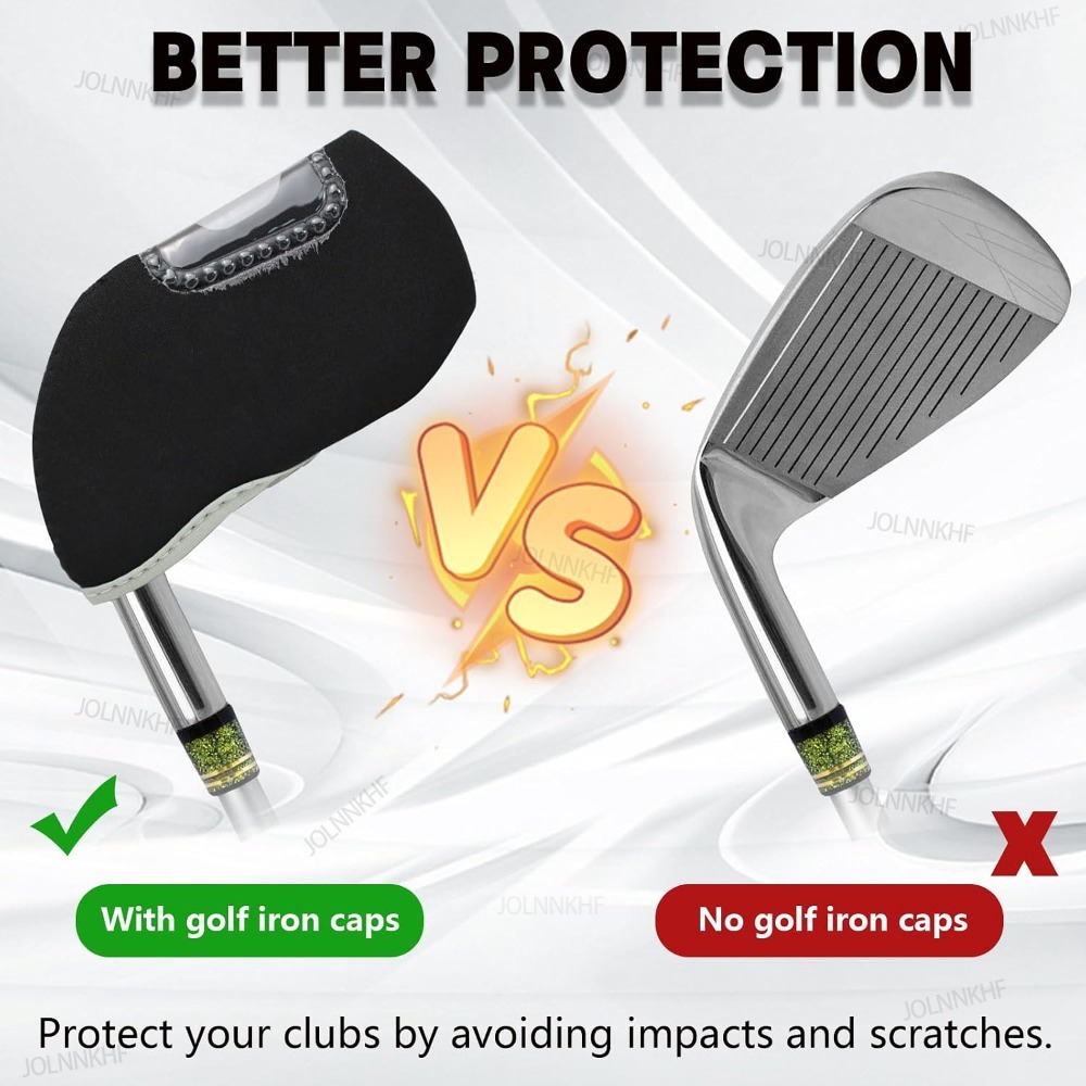 クリアで目に見えるヘッドカバー 10 個入りゴルフカバー ゴ - Golf Putter のレビューと価格