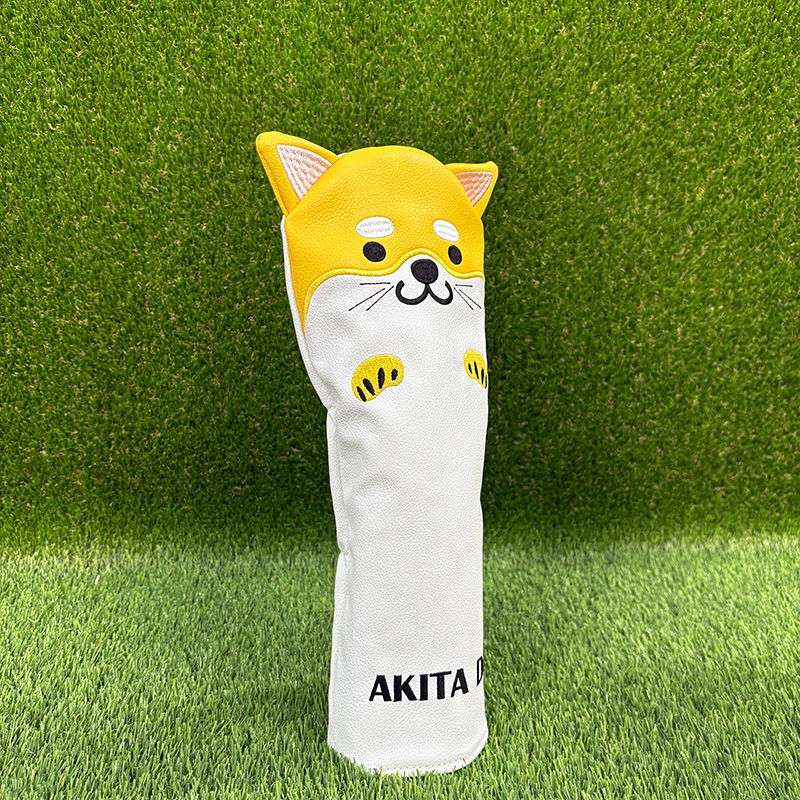 ゴルフクラブヘッドカバーセット 犬の漫画柄 ドライバー フェ - Golf Driver のレビューと価格