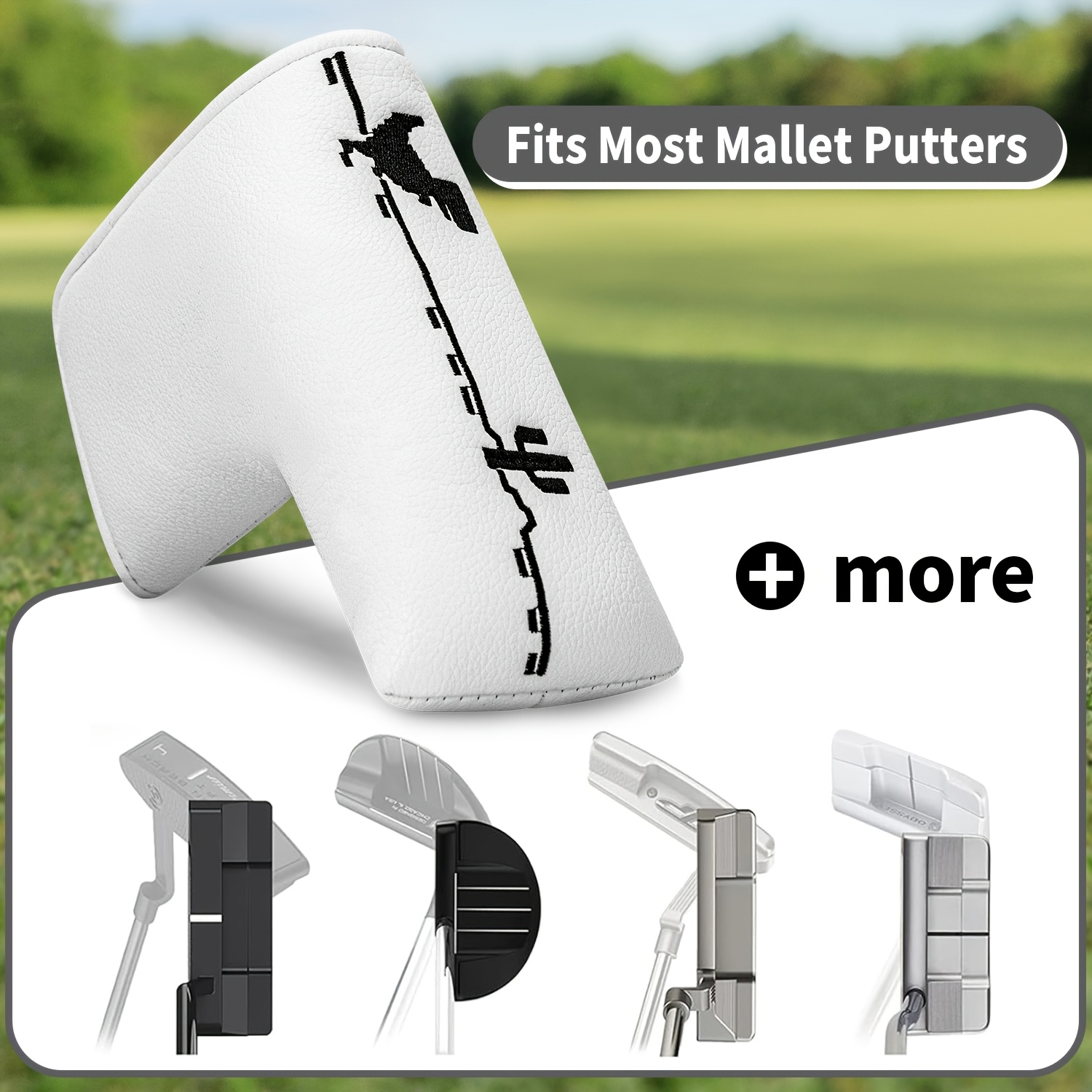 恐竜＆クロスボーンズ ゴルフパターカバー - ブレードヘッド - Golf Putter のレビューと価格