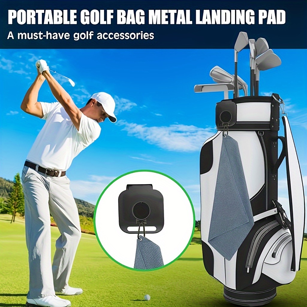 磁気ゴルフバッグ着陸パッド（9*8cm）磁気ゴルフタオル、ゴ - Golf Rangefinder のレビューと価格