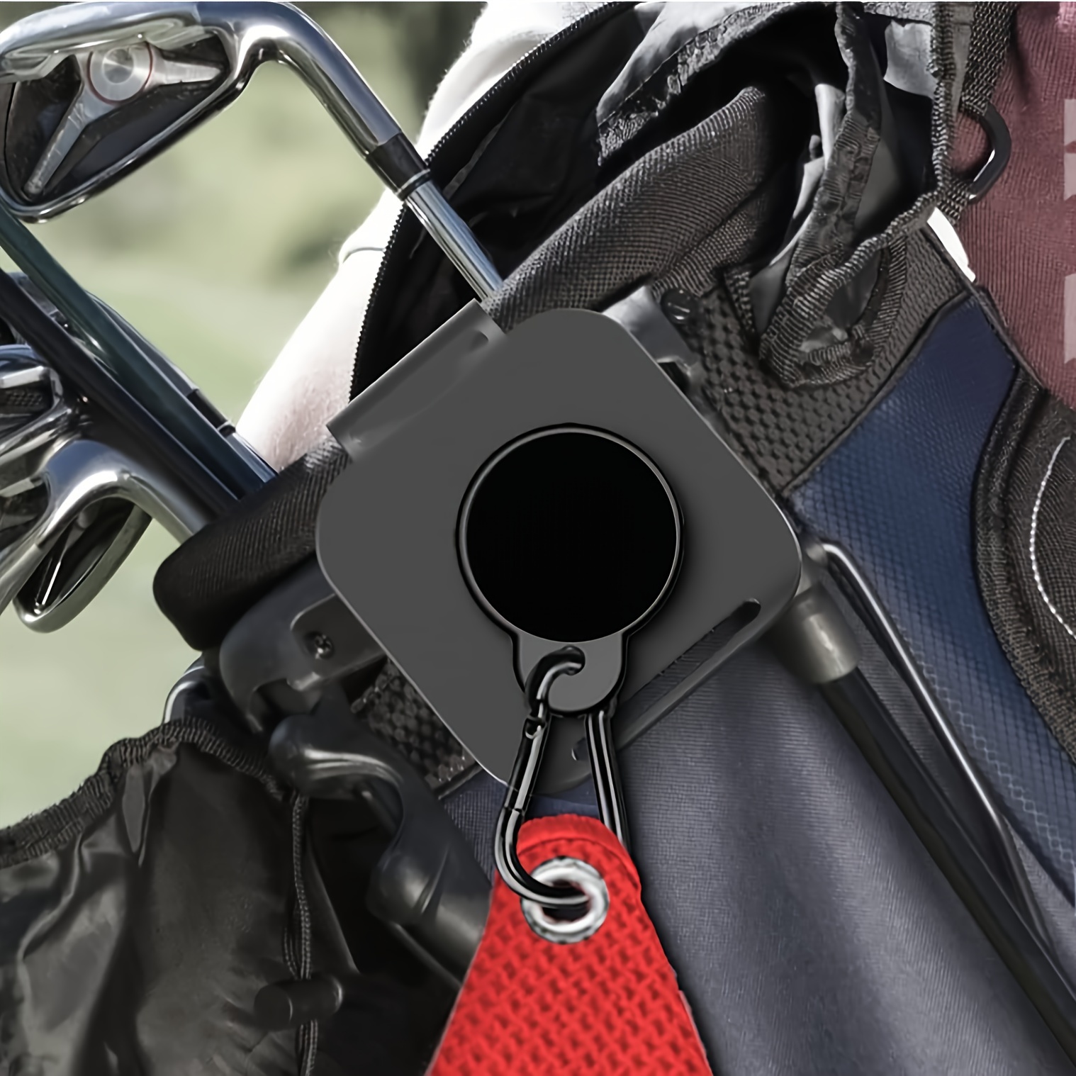 磁気ゴルフバッグ着陸パッド（9*8cm）磁気ゴルフタオル、ゴ - Golf Rangefinder のレビューと価格