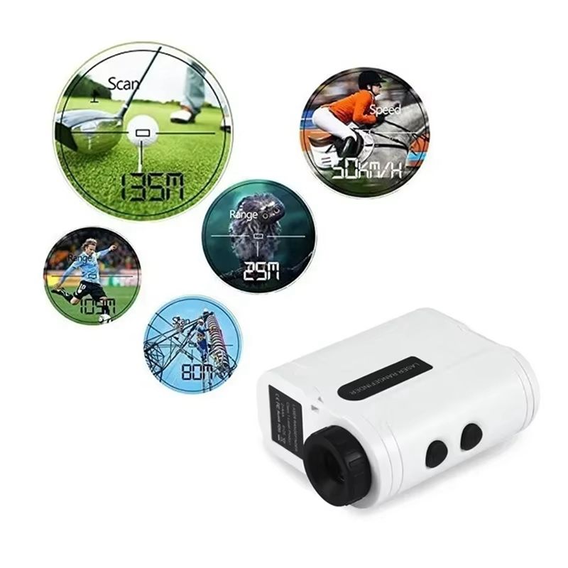 ゴルフ用レーザー距離計、屋外用500m望遠鏡、フラッグロック - Golf Rangefinder のレビューと価格