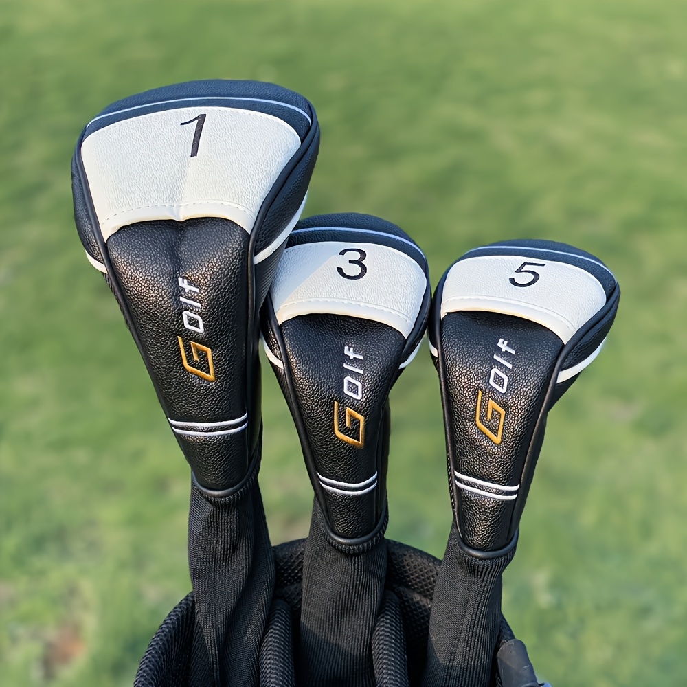 1個/3個入りゴルフヘッドカバー - ドライバー、フェアウェ - Golf Driver のレビューと価格