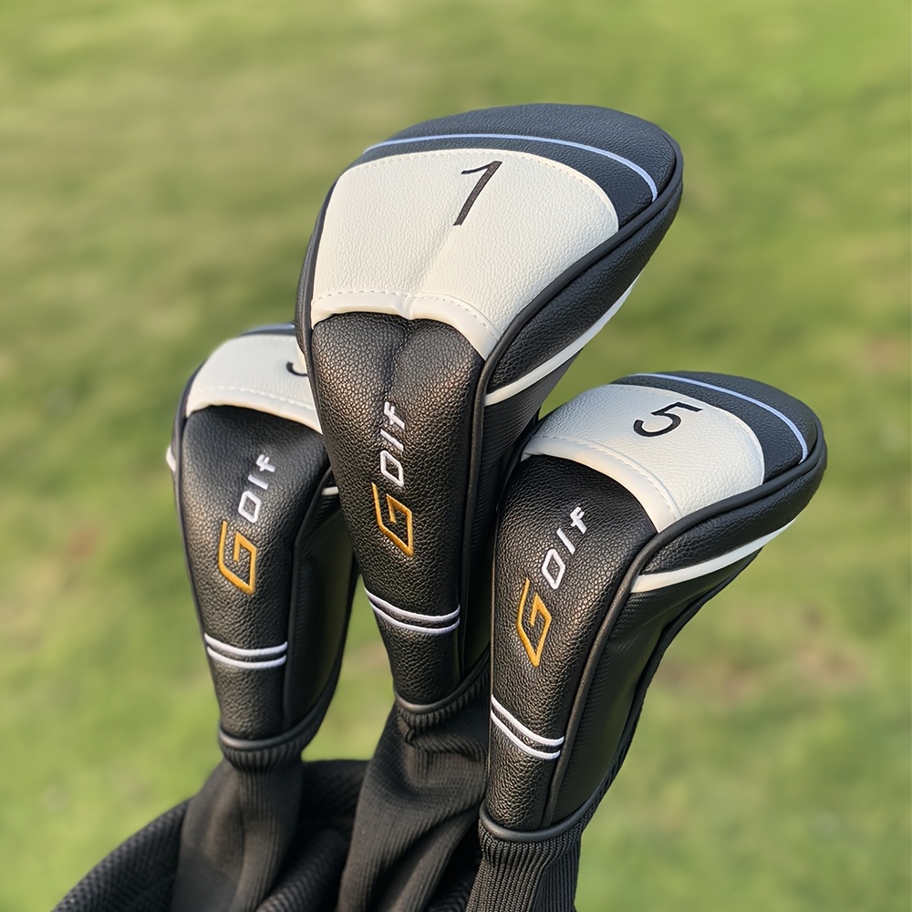 1個/3個入りゴルフヘッドカバー - ドライバー、フェアウェ - Golf Driver のレビューと価格