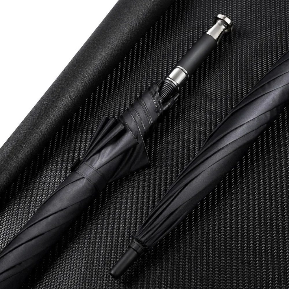 大型メンズ傘、高級ゴルフストレートポール雨傘、ロングハンドル - Golf Umbrella Large のレビューと価格