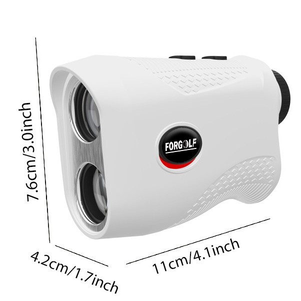 スロープ補正機能付きゴルフレーザー距離計 - 長距離高精度防 - Golf Rangefinder のレビューと価格